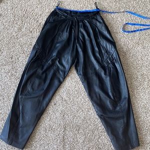 Leather pants EU38/M/ 8